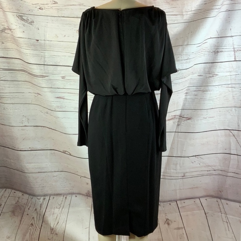 Maggy London drape top body con dress - Picture 3 of 11
